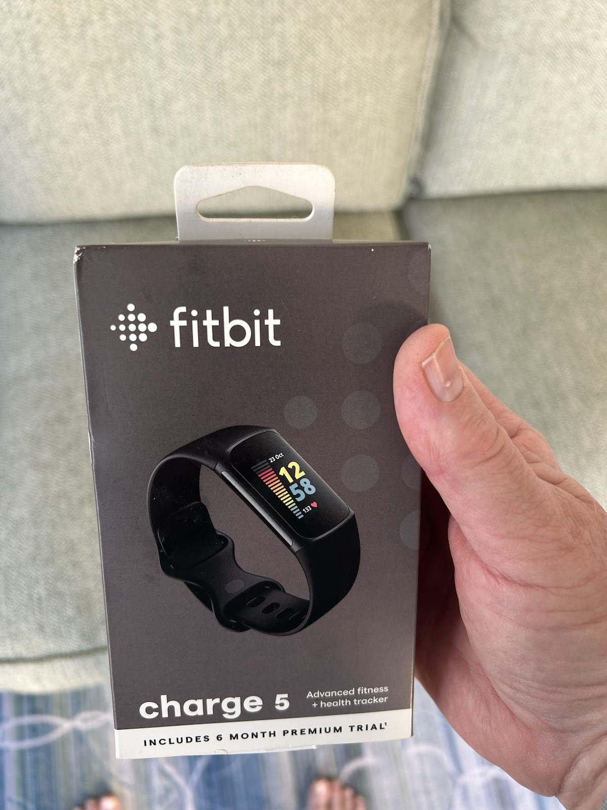Fitbit Charge 5 Advanced Fitness & Health Tracker - Black/Graphite 