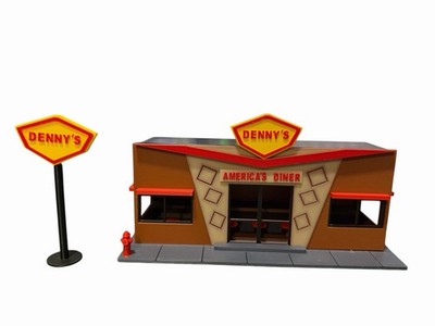 O Scale  Denny s- FLAT  - Unbuilt kit