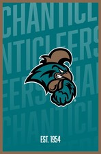 Coastal Carolina University Vintage College Poster Offic. Lic.