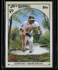 2023 Topps x Bob Ross: The Joy of Baseball #88 Esteury Ruiz