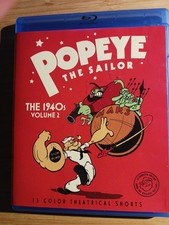 Popeye the Sailor: the 1940s: Volume 2 Blu-ray   15 Uncut Cartoons