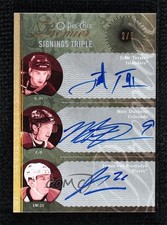 2009-10 O-Pee-Chee Premier Gold 2/5 John Tavares Matt Duchene #PS3-TVD Auto 0u8p