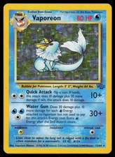 VAPOREON 12/64 JUNGLE UNLIMITED HOLO HP on eBay
