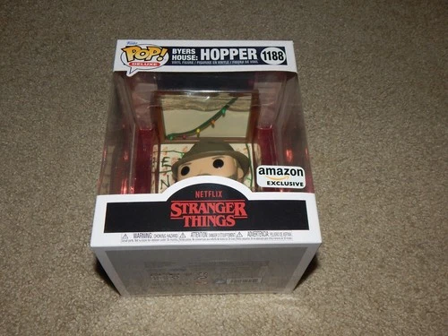 funko pop # 1188 Hopper Byers House Stranger Things Amazon Exclusive
