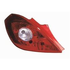 Rückleuchte Heckleuchte Rücklicht links weiß passend für Opel Corsa D S07