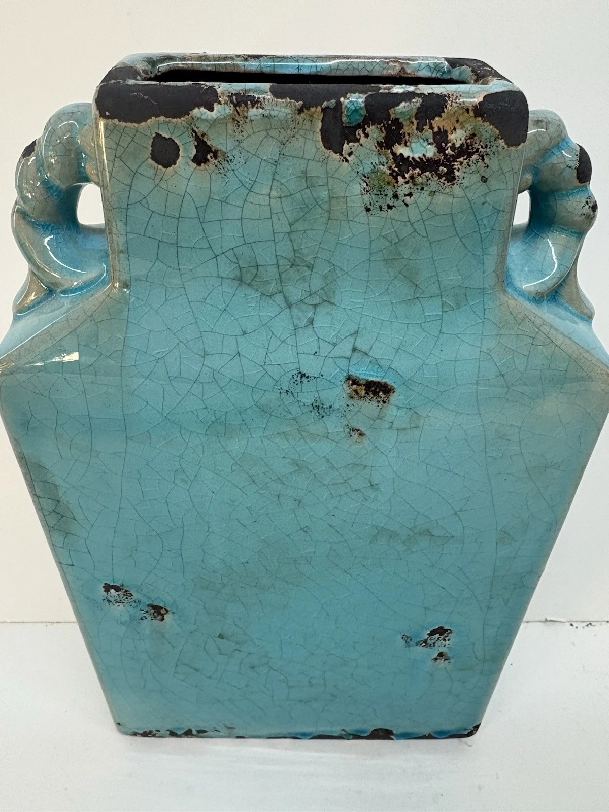 Rustic Turquoise Vase