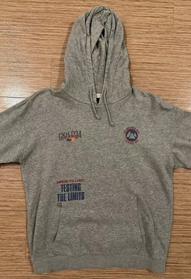 Herren Pullover Gr. M Hoodie Sweater Kapuzenpullover Grau CLOCKHOUSE