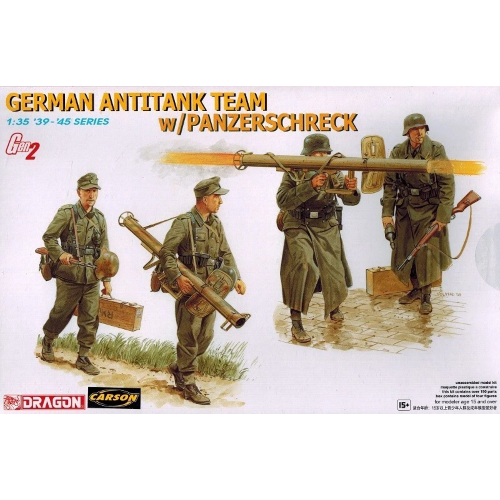 Panzerschreck Teams 1944-45 KIT Dragon Kit Figure Militari -D- Neues Modell-image