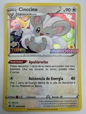 Cinccino SWSH009 STAFF Prerelease Promo Spanish Holo Sword & Shield NM+ on eBay