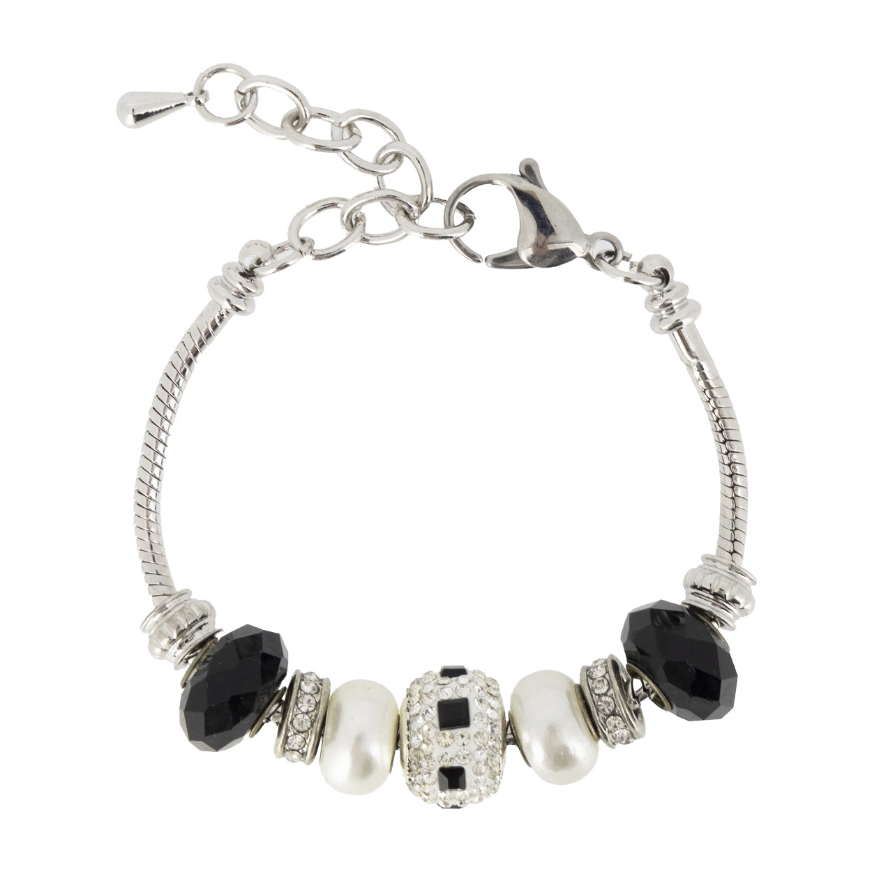 Браслет Ловиты Беттел Шварц и зильбер