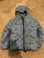 Bluey Puffy Coat- Reversible- Size 6/7
