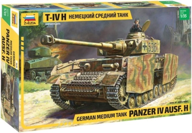 Zvezda Panzer IV Ausf. H (1/35)
