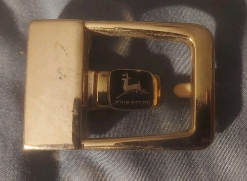 John Deere Vintage Belt Buckle Small JD Logo