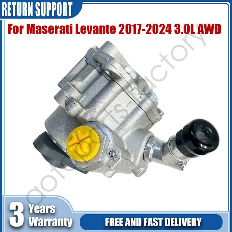 New For Maserati Levante 3.0L AWD 2017-2024 7695955155 Power Steering Pump