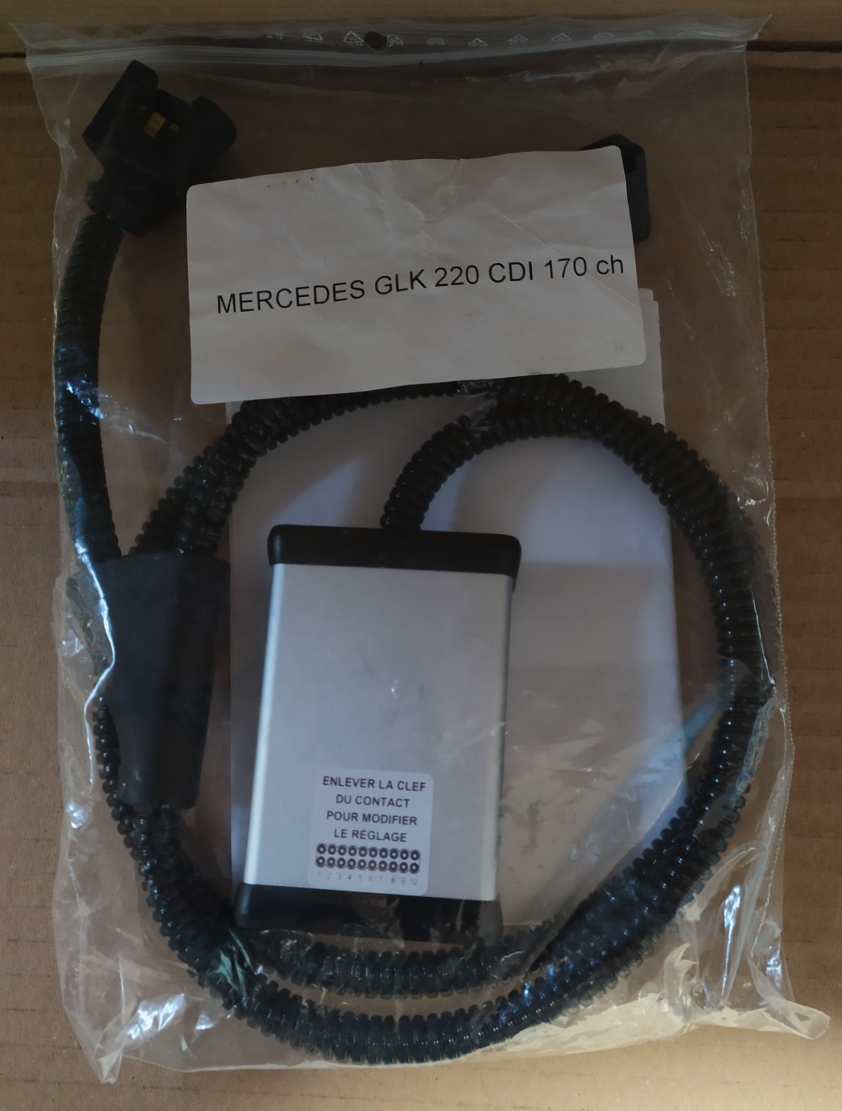 Boitier additionnel Mercedes GLK 220 CDI 170ch pour eliminer le temps de reponse a l'acceleration