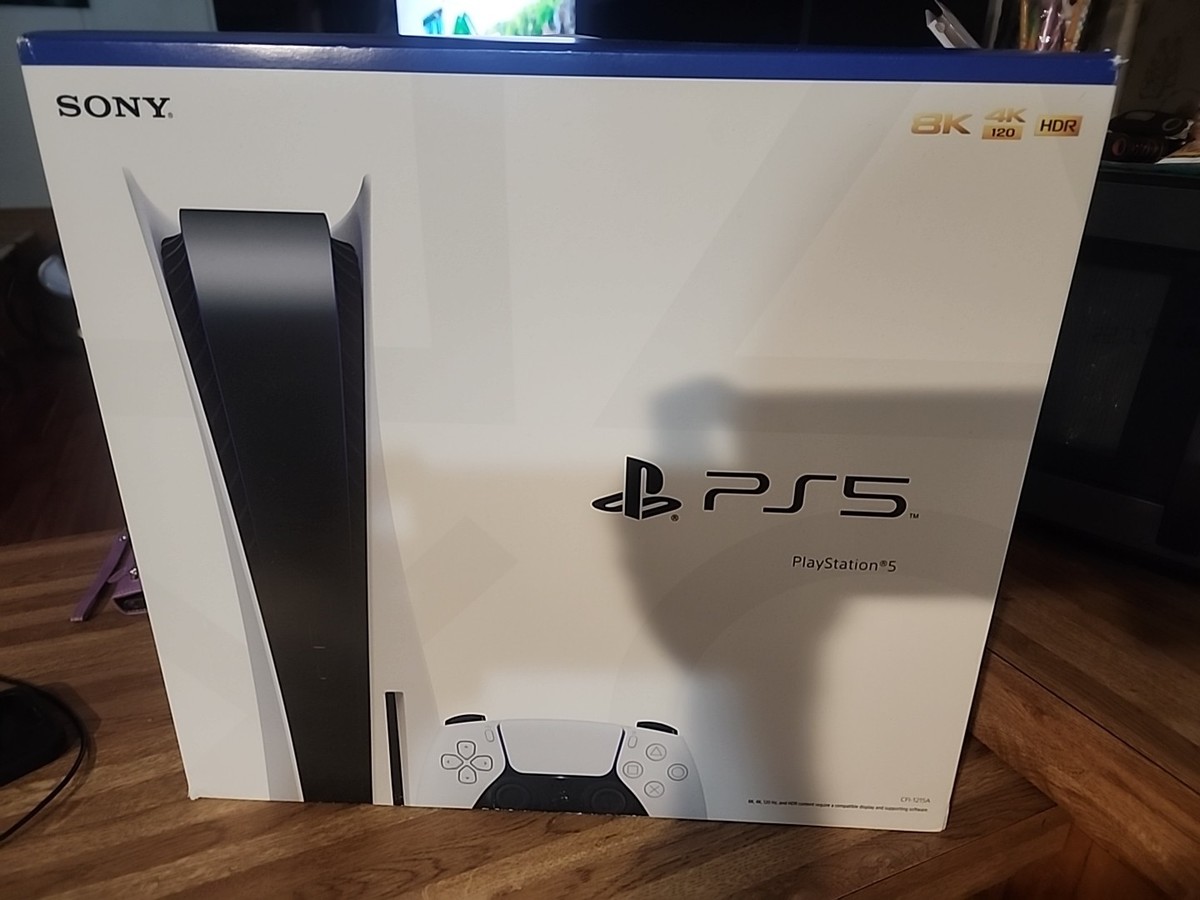 SONY PLAYSTATION 5 CFI-1215A PS5 8K HDR 825GB BLU-RAY SONY PLAYSTATION 5 CFI-1215A PS5 8K HDR 825GB BLU-RAY
