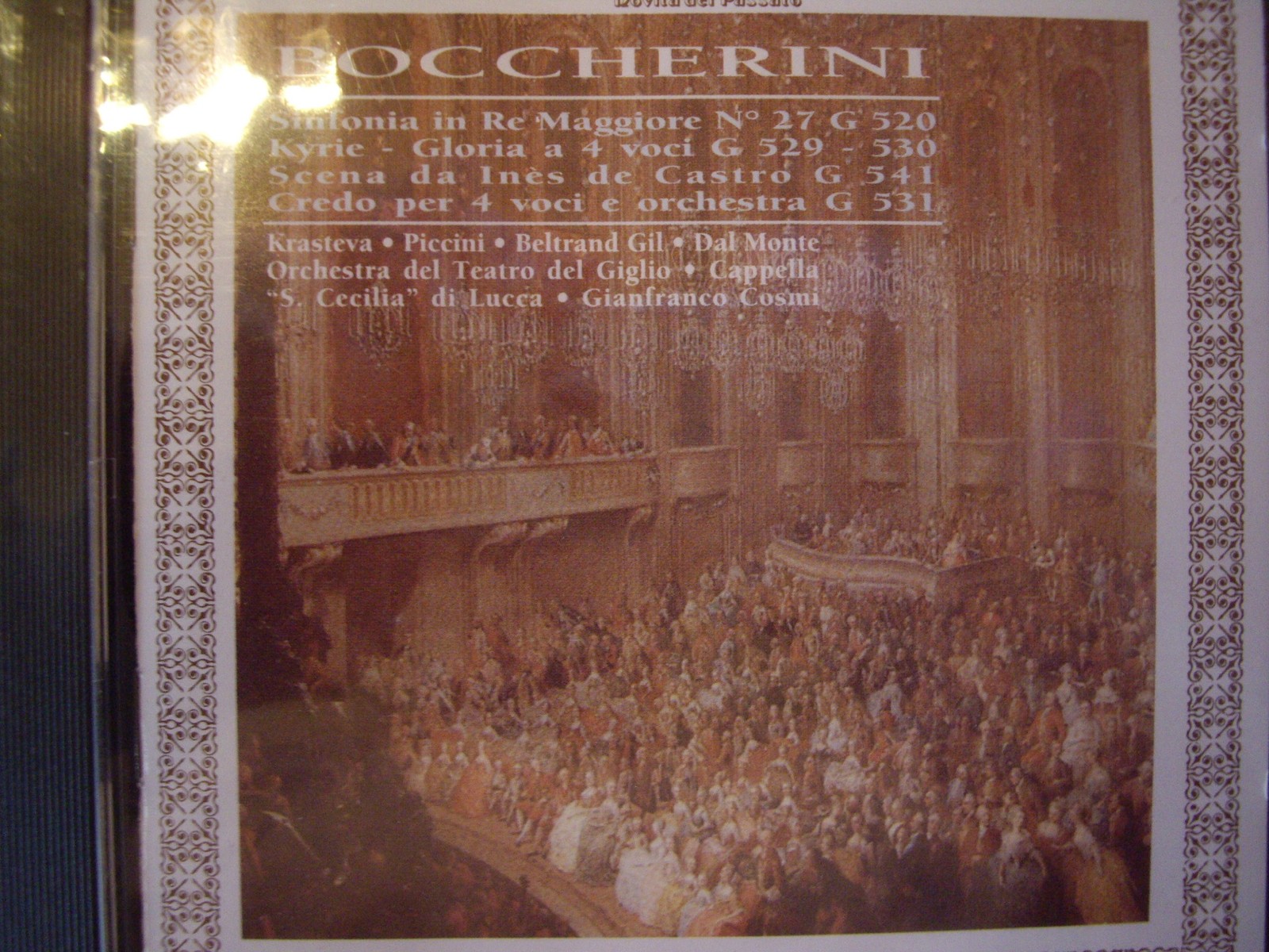 Симфонический оркестр Луиджи Боккерини d-Dur/Credo (CD)