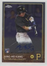 2015 Topps Chrome Rookie Auto Jung-Ho Kang #AR-JK Auto 1k5
