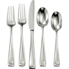 Oneida SATIN MODA 18/10 Stainless 75pc. Flatware Set (Service for Twelve) N/O