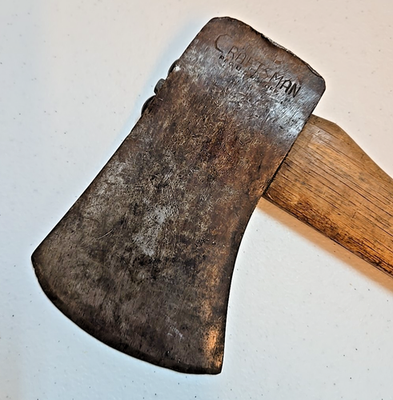 #ad #ad Vintage Craftsman 6.5quot; Axe Head w 27quot; Wooden Handle $34.99