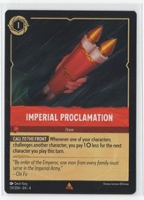 Disney Lorcana Ursula's Return Imperial Proclamation 131/204 Rare NON-FOIL
