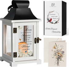 Memorial Lantern Bereavement Sympathy Gifts in Memory of Loved One Memorial Gift