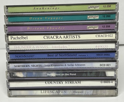 Lot Of 10 Calming Soundscape Music CDs Meditation Awakening Reflections Chacra