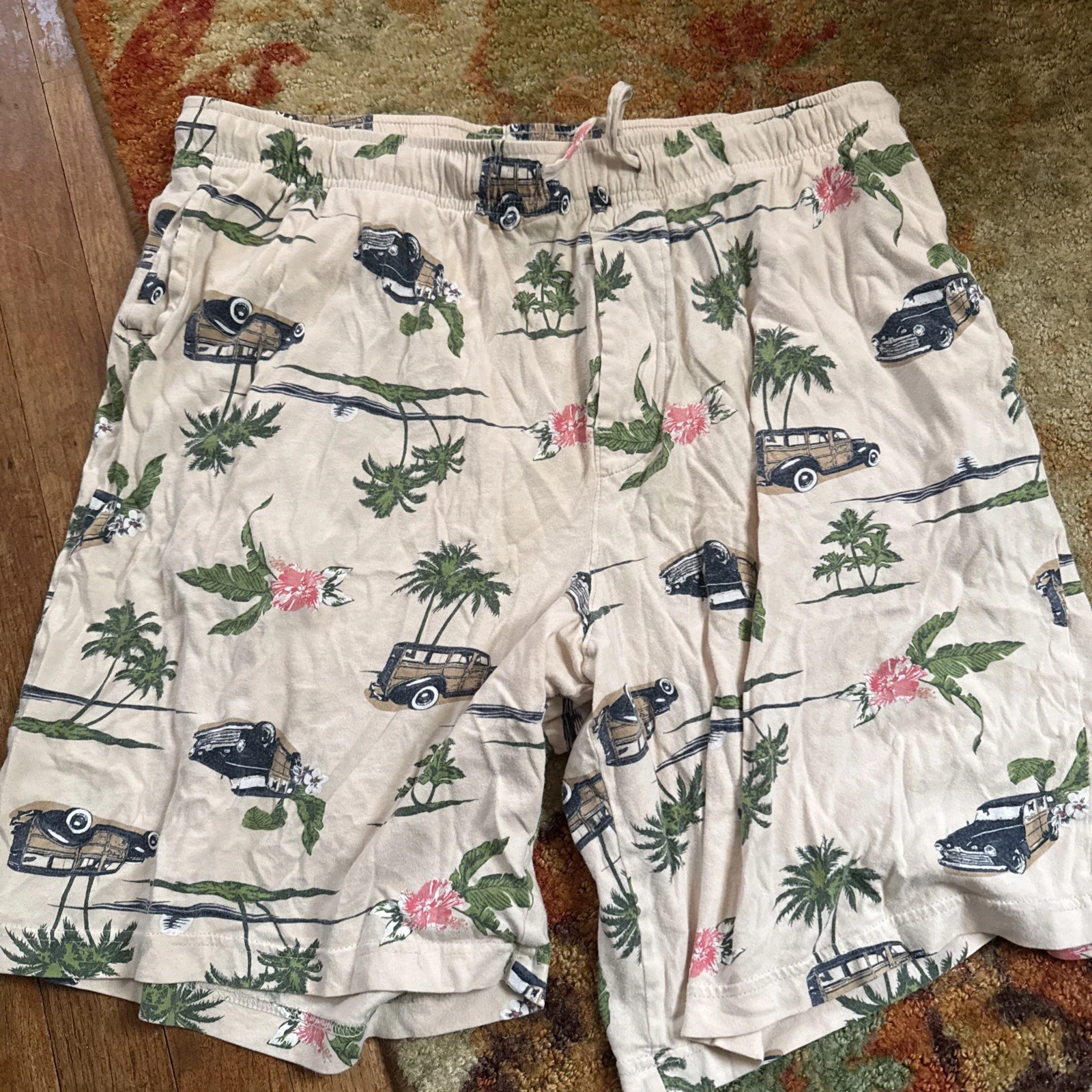 Craft & Barrow Hawaii Shorts M 100% Cotton