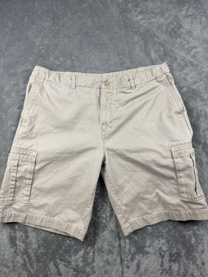 Axis Mens Cargo Shorts Khaki Cotton Outdoor Casual Size 40