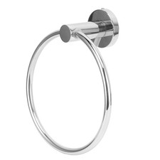 B- Stainless Steel Towel Ring Simple Rustproof Retro Bathroom Hand Towel Ring