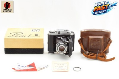 N MINT] Konica Konishiroku Pearl III 6x4.5 Rangefinder Film Camera