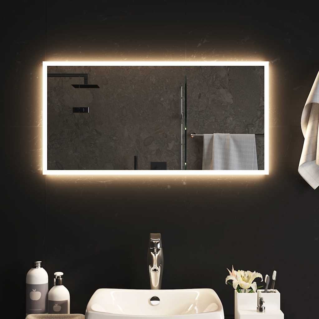 Specchio LED vidaXL 80x40 cm | Illumina la tua Bellezza ogni Giorno