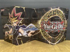 YuGiOh Classic Folding Playmat Trading Card Game Board Konami 1996 Vintage