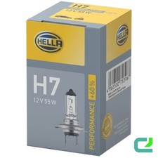 Glühlampe 12 V 55 W H7 PX26d glasklar HELLA PERFORMANCE UP TO 60% für u.a. FIAT