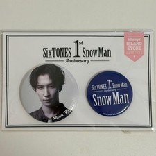 New unopened SnowMan can badge Shota Watanabe