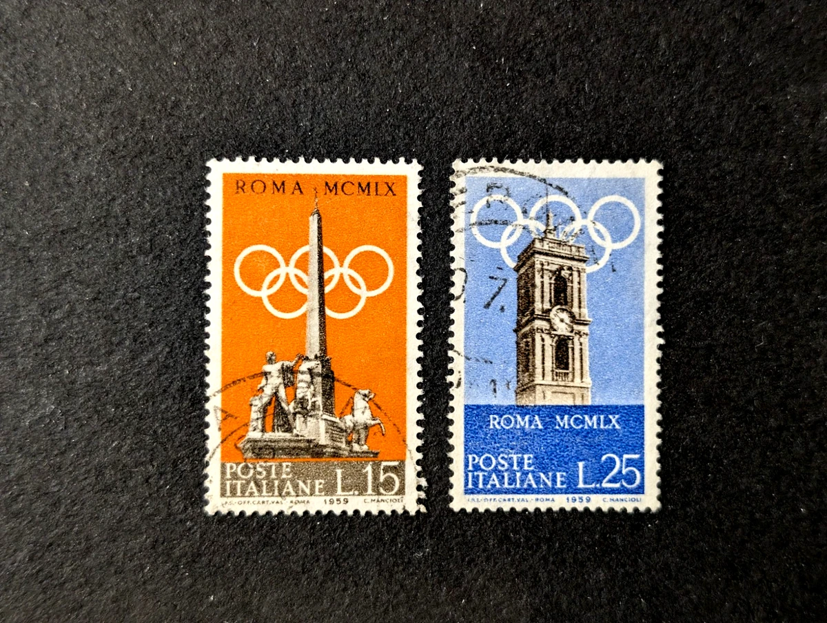 Olympia Sommer-Sportmarken Rom Italia 1960  Briefmarke Stamp Timbre Sello used