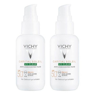 Vichy Capital Soleil UV-Clear LSF 50 +  · 2x40 ml · PZN 08032587