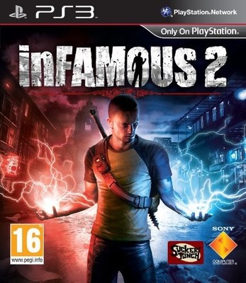 PS3 / Sony Playstation 3 - inFamous 2 UK mit OVP sehr guter Zustand