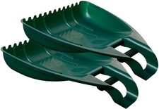 Image of Whitefurze G25LG1 Leaf Grabber Set - Forest Green (Set of 2)