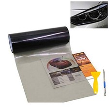 Komas 12 X 48 Tint Vinyl Film Sticker Sheet X 48 Glossy Light Black