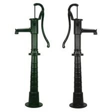Handschwengelpumpe mit Ständer Wasserpumpe Brunnenpumpe Gartenpumpe Gusseisen