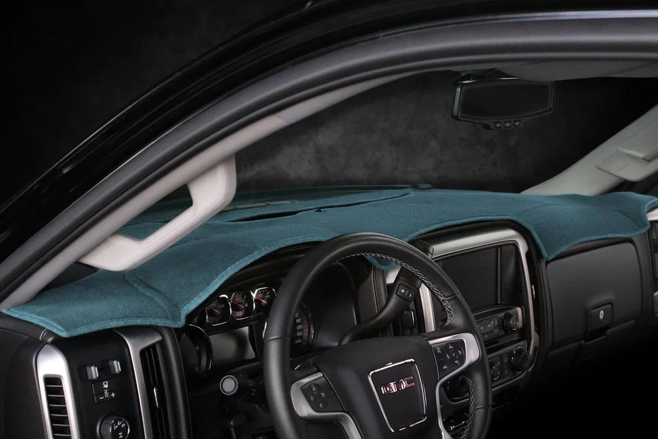 For Chevy Chevette 76-87 Coverking Polycarpet Medium Blue Custom Dash Cover Foto 3 de 4