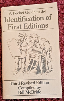 A Pocket Guide to the Identification of First Editions, McBride, Softcover 1985