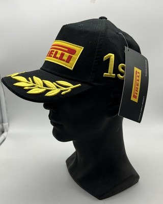 Pirelli Podium Mütze Formel 1 Offiziell Schwarz