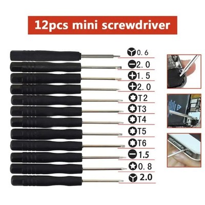 12-teiliges Mini-Präzisions-Schraubendreher-Set   Ideal für Elektronikreparature
