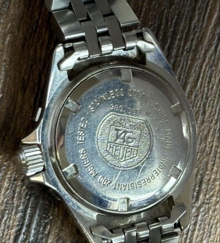 Tag Heuer 980.008N Professional Taucheruhr Vintage Black Dial 200m Water rare - Bild 5 von 18