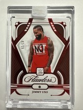 2024 Panini Flawless WWE Jimmy Uso Ruby Diamond Gem  2/15