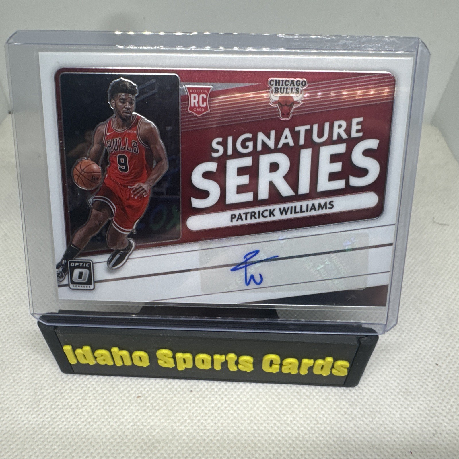 2020-21 Donruss Optic #SS-PWL Patrick Williams Signature Series Chicago Bulls