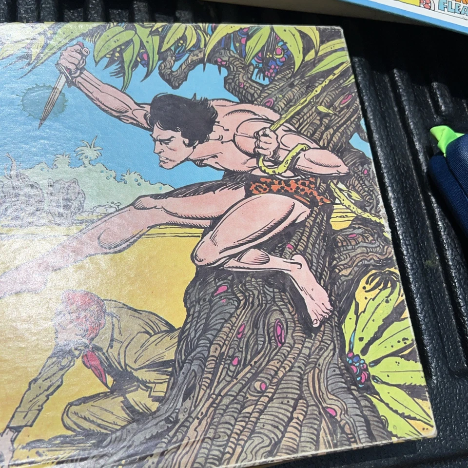 wow Vintage Tarzan to the Rescue Board Game Milton Bradley 1977 NOS unused - Image 3 of 4