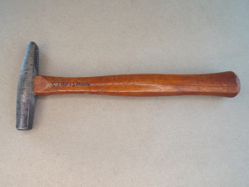 VTG Craftsman 5 Oz Tack Hammer Hickory Handle USA Good Condition ! (Pls Read)